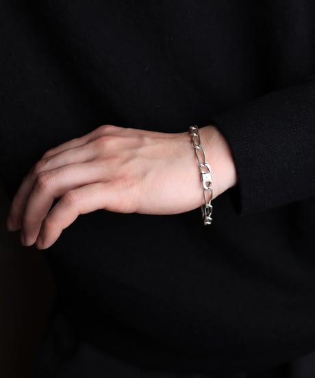 c.1960 France Maille Cheval Bracelet / Silver 800