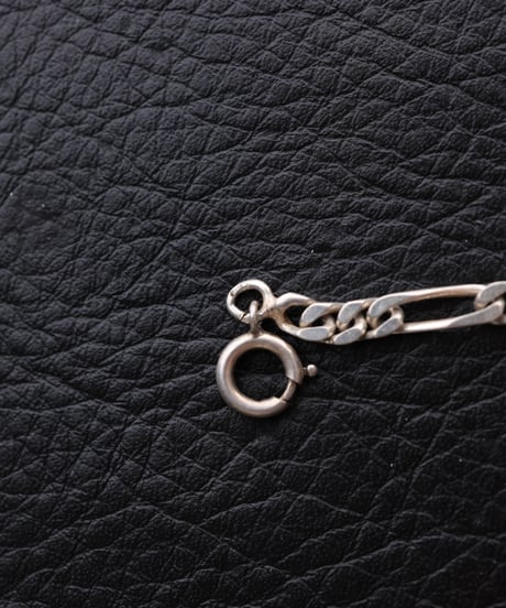 c.1950–60 France Figaro Link Maille Cheval Necklace / Silver 800–925