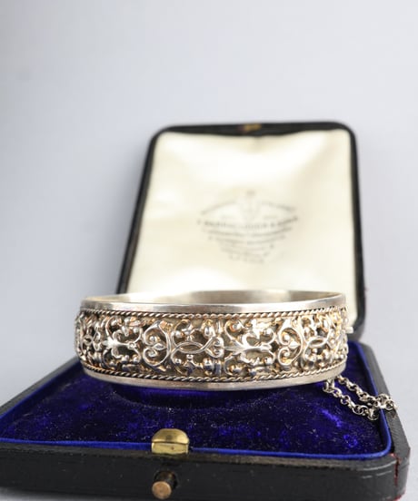 c.1920–30 France Ferronnerie Bangle / Silver 800