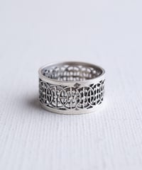 c.1950–70s France / ゴシックモチーフリング / Silver800-925
