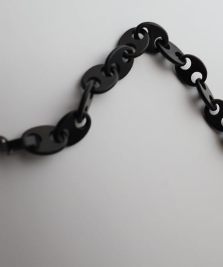 c.1860 American antique/ヴァルカナイトチェーン　ブレスレット