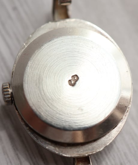 c.1960s France / Quilbé Paris シルバーバングルウォッチ / Silver 800