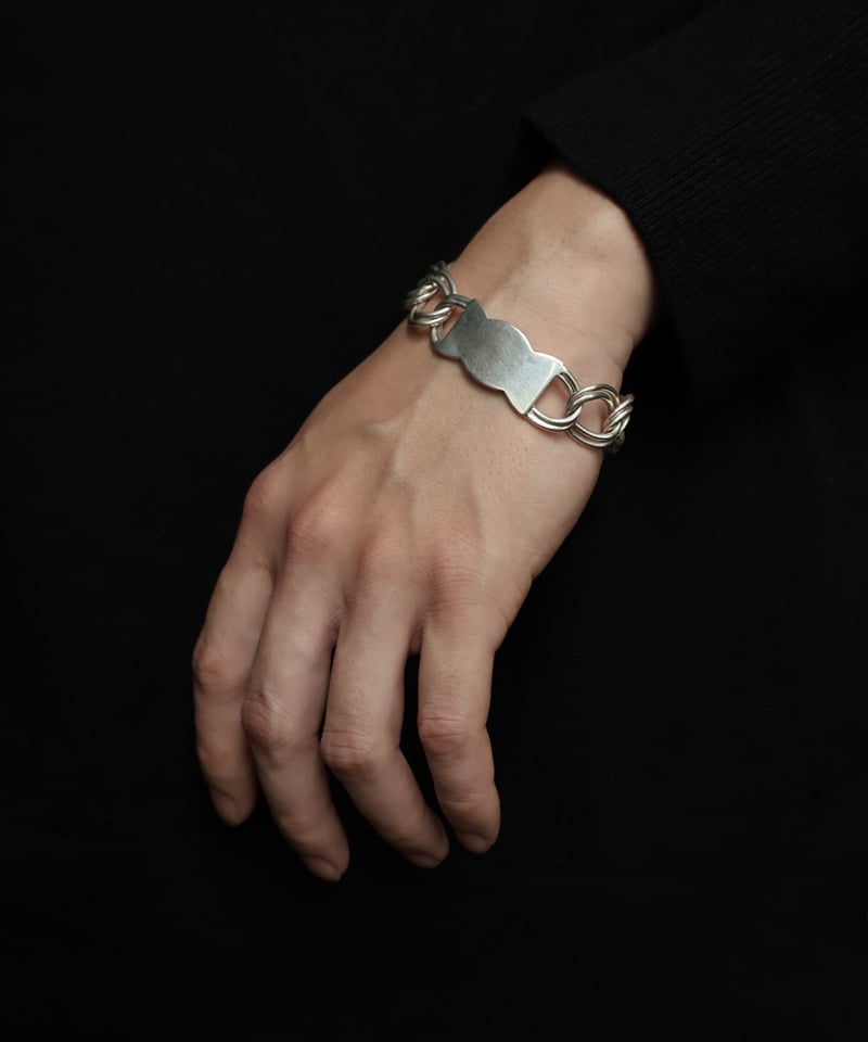 c.1970 France / ID ブレスレット/ Silver 800 | BLUE BOX