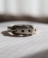 c.1980 France/バックルモチーフリング/silver925
