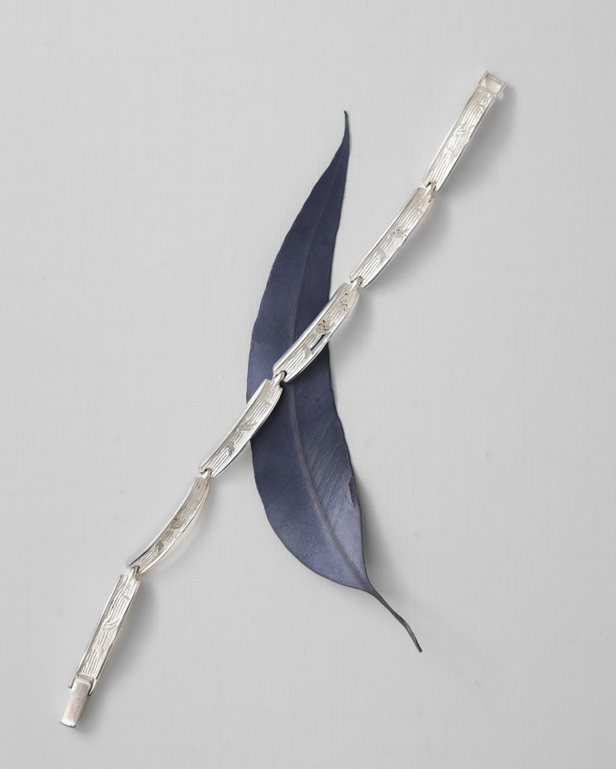 c.1960 Sweden モダンブレスレット/ Silver 835 | BLUE BOX