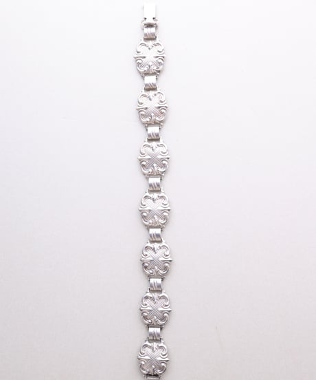 c.1950 Norway Modern Folk Bracelet / Silver 830