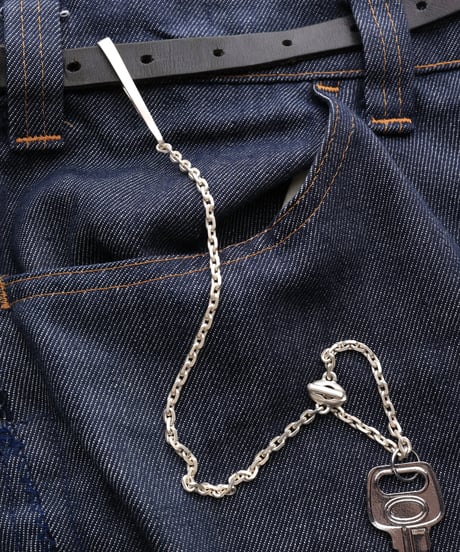 c.1950–60 France Anchor Watch Chain / Silver 800