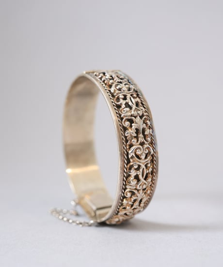 c.1920–30 France Ferronnerie Bangle / Silver 800