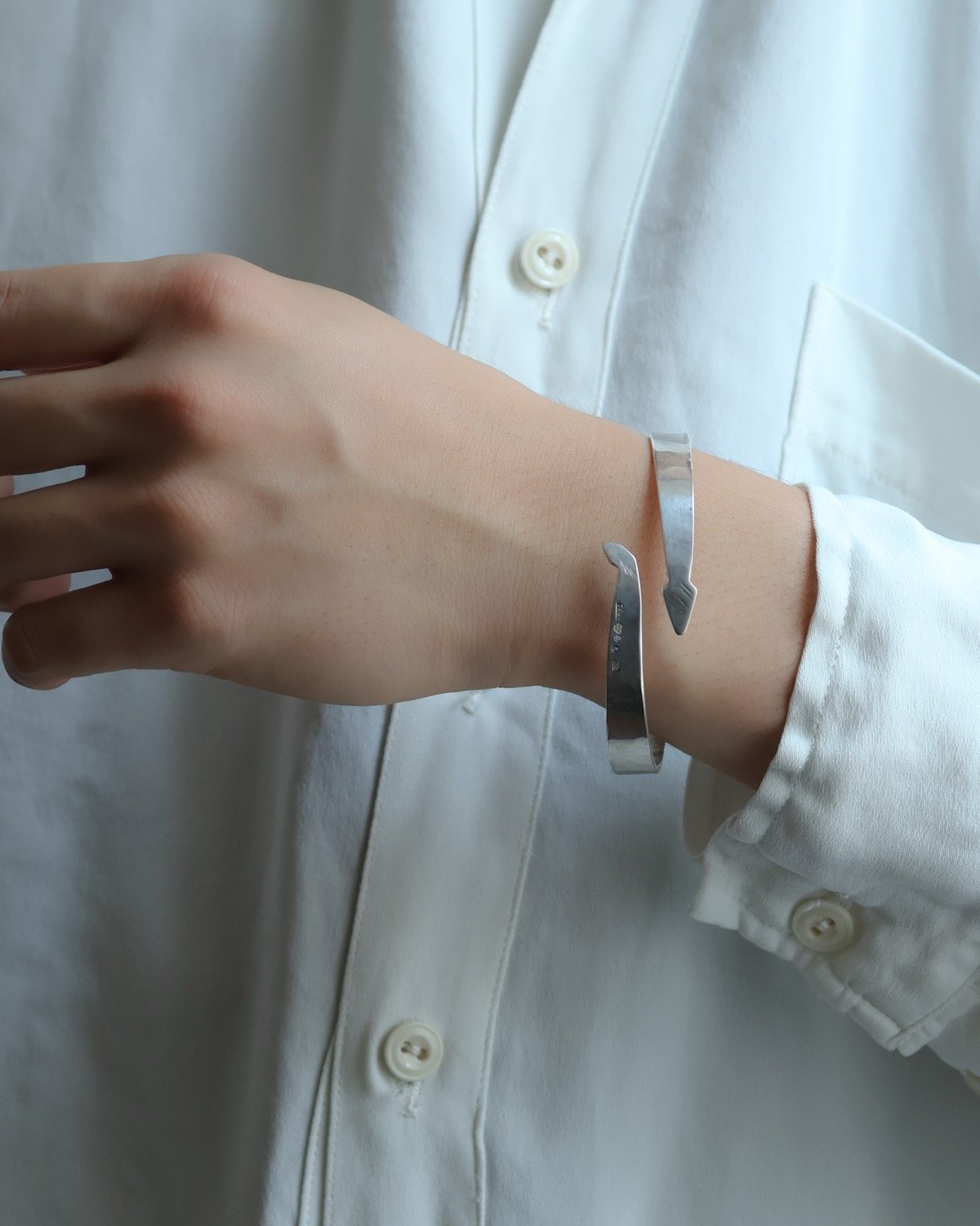 ◯シルバーバングル、モダン S12 ◯シルバーバングル、モダン S12