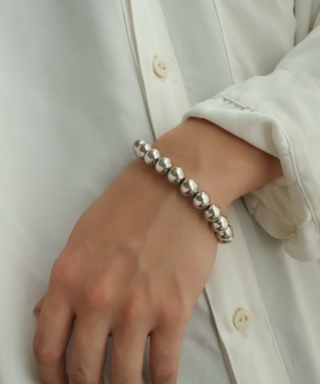 c.1980 Mexico Taxco /  ボールチェーンブレスレット / Silver 925