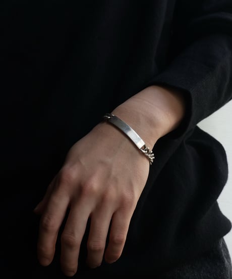 c.1980 Poland /  ID ブレスレット / Silver 925 / 未使用品