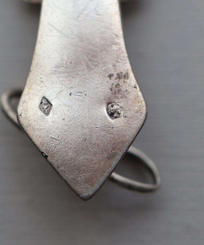 1900年代　アールヌーヴォー　アンティーク　シルバー 1900年代初期 フランチ・アンティークシルバー（刻印有） 純銀製