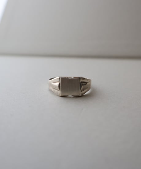 c.1960 France/シグネットリング/silver 800