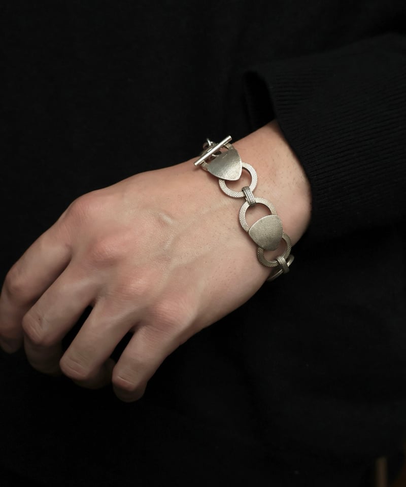 イタリア ヴィンテージ シルバー800 トルグ リンク ブレスレット イタリア ヴィンテージ シルバー800 トルグ リンク ブレスレット