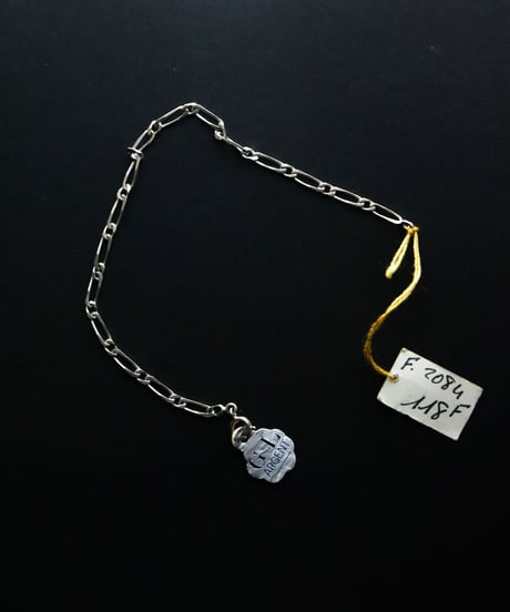 c.1960-70s France / コンビネーションチェーンブレスレット/ Silver
