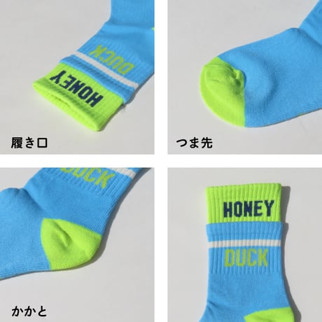 【メール便送料無料】3足セットソックス（reco-h0355）