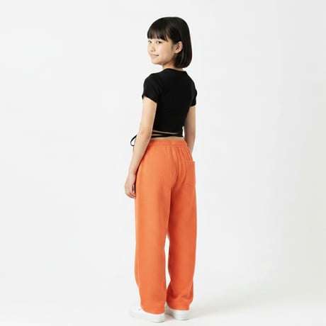 【S〜XL】ショート丈リブTシャツ(reco-m122)