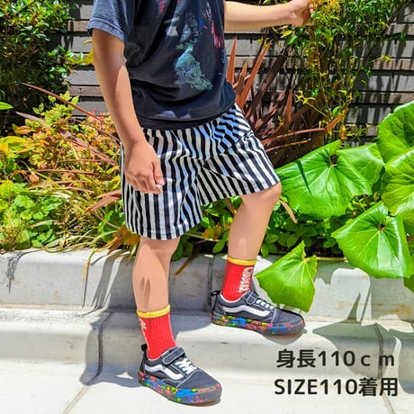 【90〜140cm】スウェットショートパンツ（reco-y10）