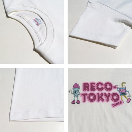 【110〜150cm】ダイナープリントTシャツ（reco-st25）