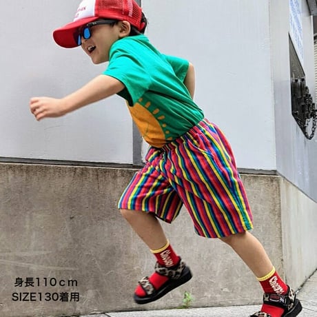【90〜140cm】スウェットショートパンツ（reco-y10）