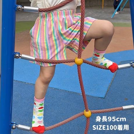 【90〜140cm】スウェットショートパンツ（reco-y10）