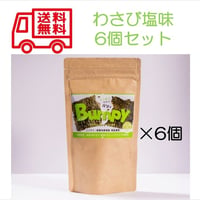 Bumpy（バンピー） わさび塩 ×6袋セット 【送料無料】