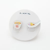 九分のタロイモ団子　ピン