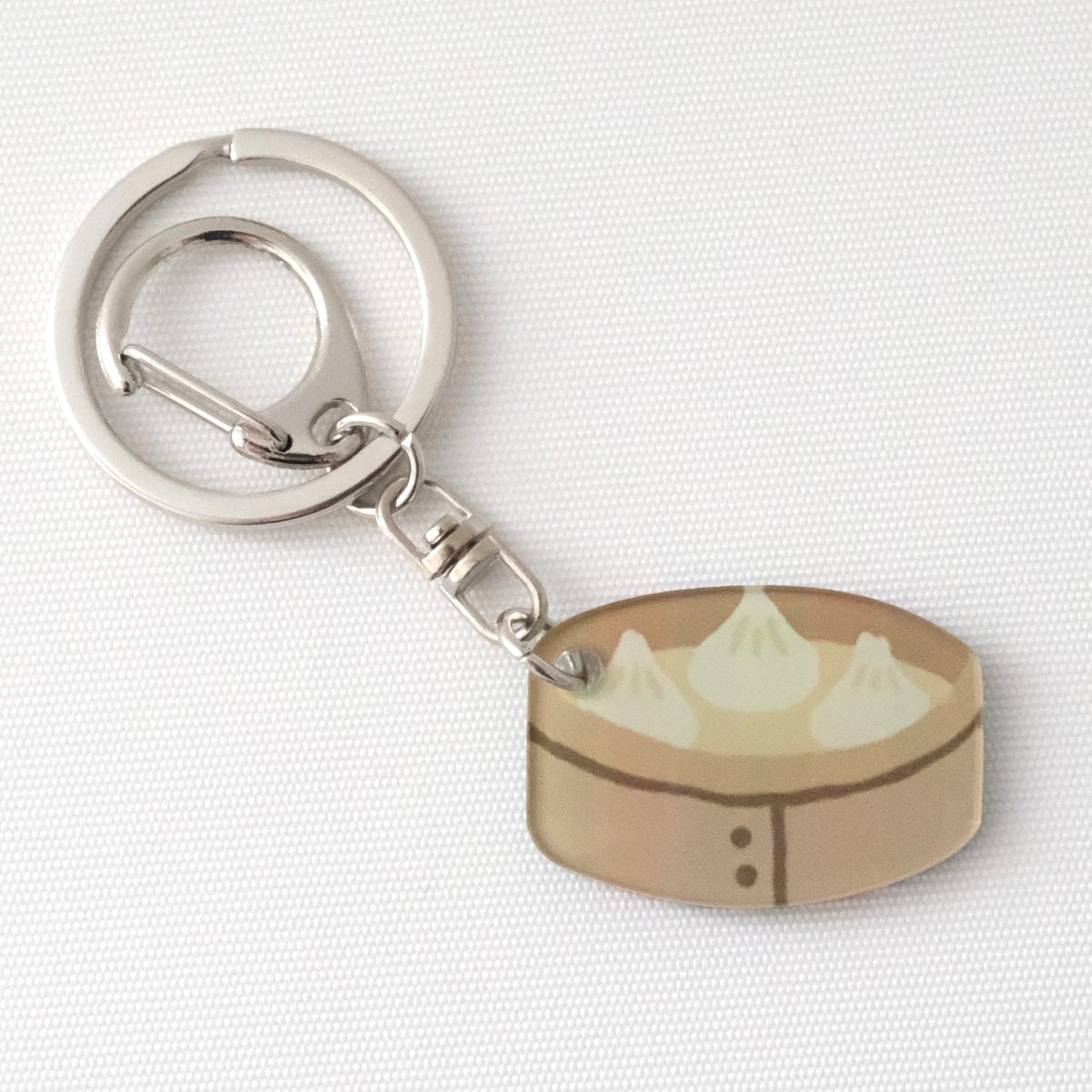 台湾 ヒグチユウコ 奇幻動物森林 ラバーキーホルダー 記念銅プレート 4種セット 台湾の小籠包 キーホルダー | 台湾アクセサリーPIKNIK