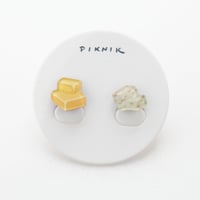 パイナップルケーキ&ヌガーセット　イヤリング