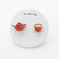 台湾茶　ピアス