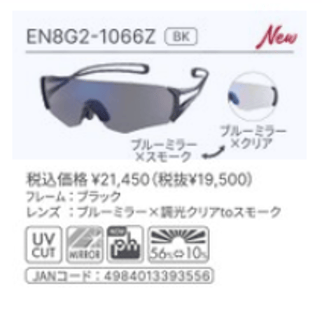 SWANSサングラス(E-NOX EIGHT8 G2)