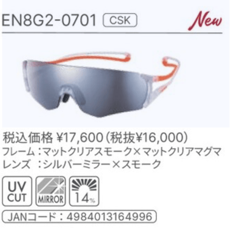 SWANSサングラス(E-NOX EIGHT8 G2)