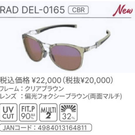 SWANSサングラス(Radiant Sol/Del)
