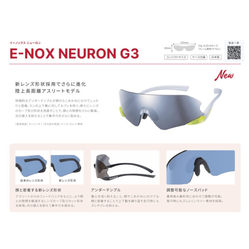SWANSサングラス(E-NOX NEURON G3) | AMGuardians