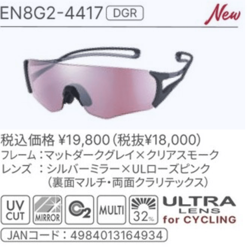 SWANS E-NOX EIGHT8 品番:EN8-0112 サングラス SWANSサングラス(E-NOX EIGHT8 G2) | AMGuardians