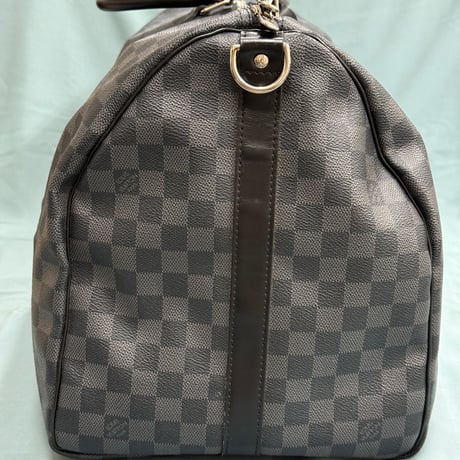 ルイ・ヴィトン ダミエグラフィット キーポルバンドリエール55 ボストンバッグ 中古品