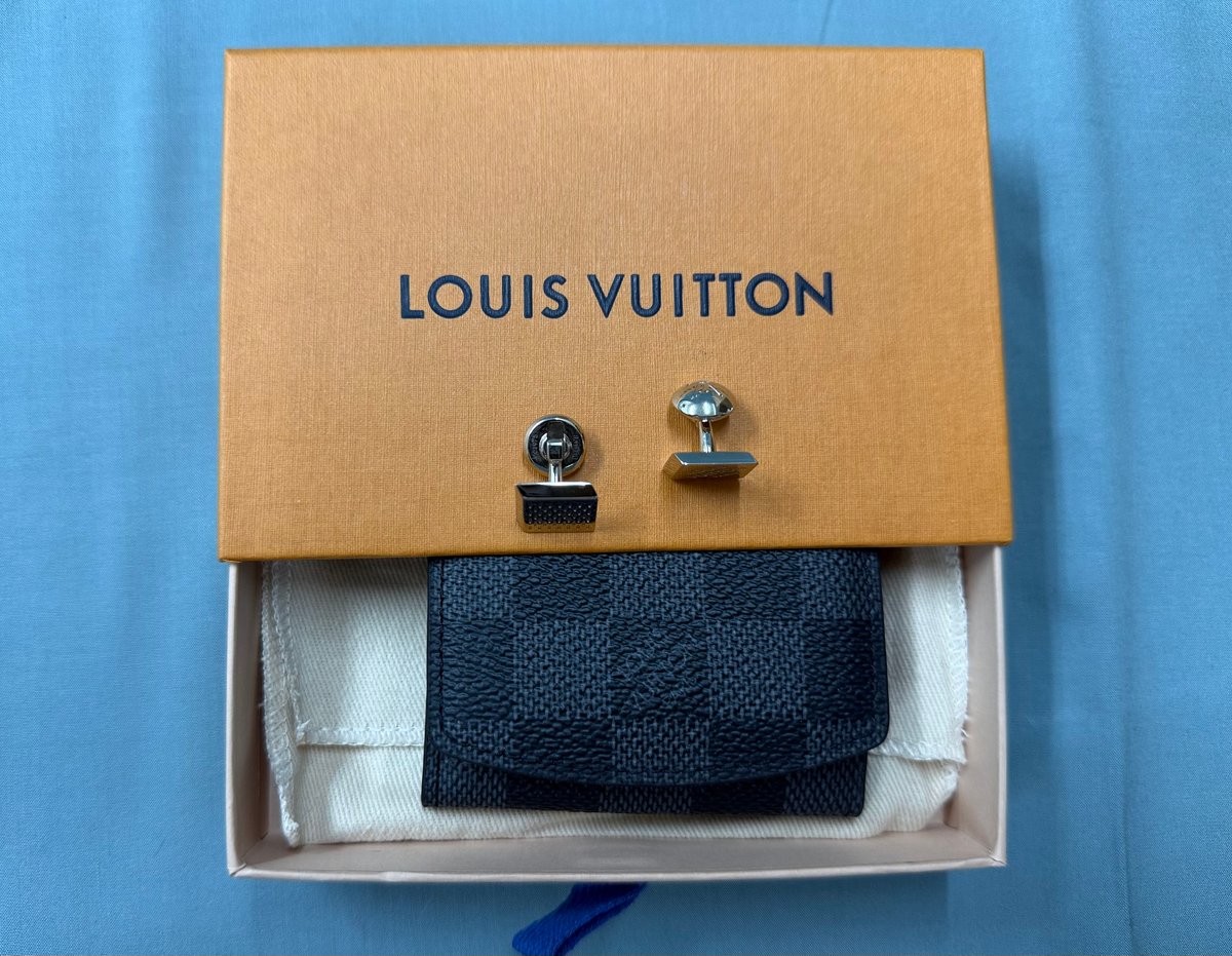 ルイヴィトン ブドン ドゥ マンシェット ダミエ カフス 中古品 | ゼロ