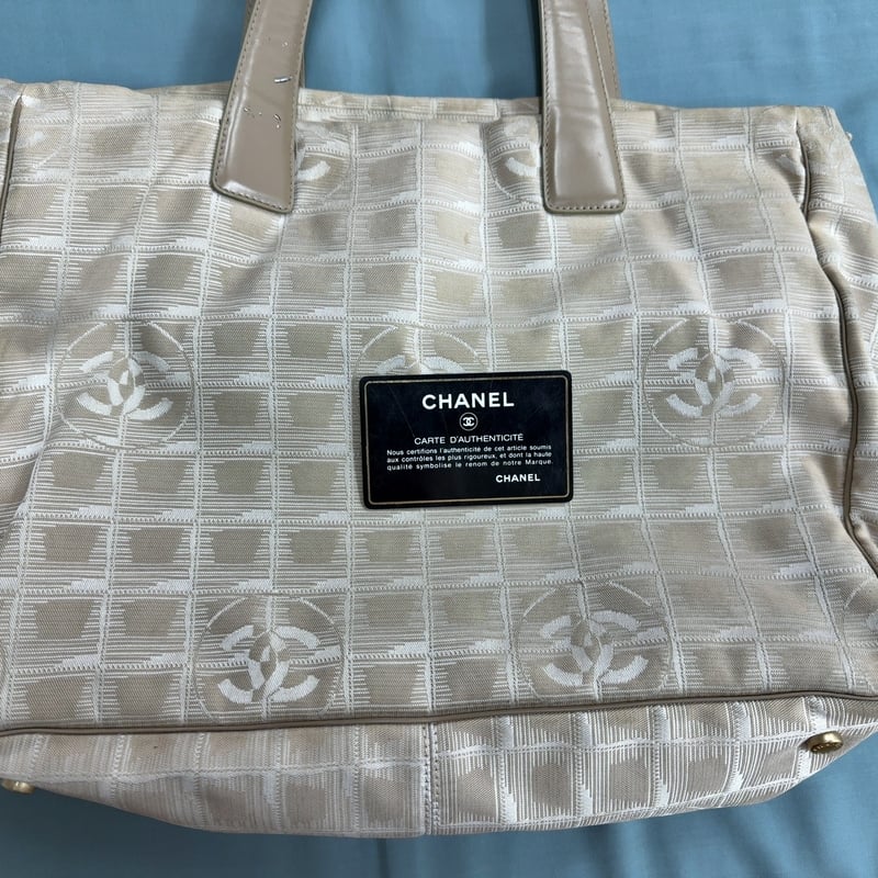 シャネル ニュートラベル トートバッグ ナイロン 中古 | ゼロ