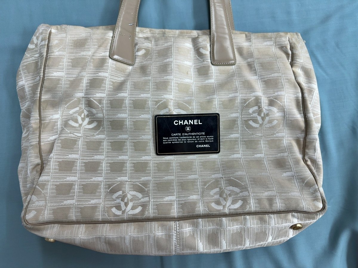 シャネル ニュートラベル トートバッグ ナイロン 中古 | ゼロ