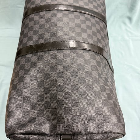 ルイ・ヴィトン ダミエグラフィット キーポルバンドリエール55 ボストンバッグ 中古品