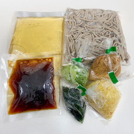 【冷凍・冷蔵】ネコ蕎麦セット（選べる麺は4種類！）
