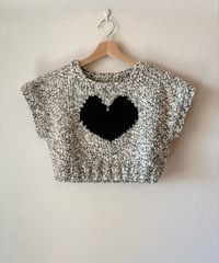 【Pattern】Heart T Knit
