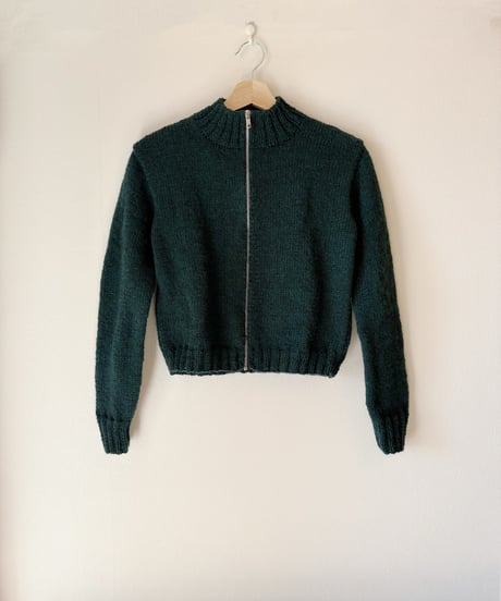 【Pattern】Zip-Up Cardigan