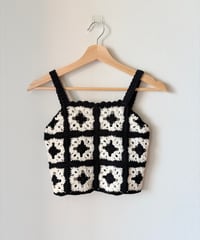 【Pattern】Monotone Granny Bustier
