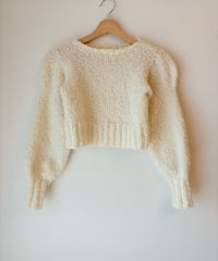 【Pattern】Puff Sleeve Knit