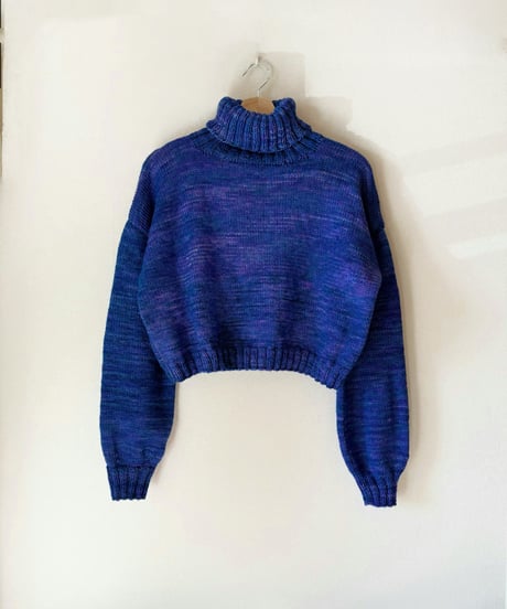 【Pattern】High Neck Sweater