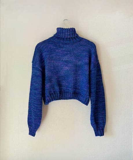 【Pattern】High Neck Sweater