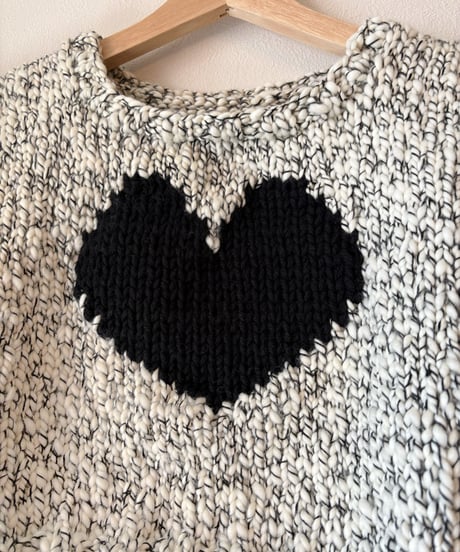 【Pattern】Heart T Knit