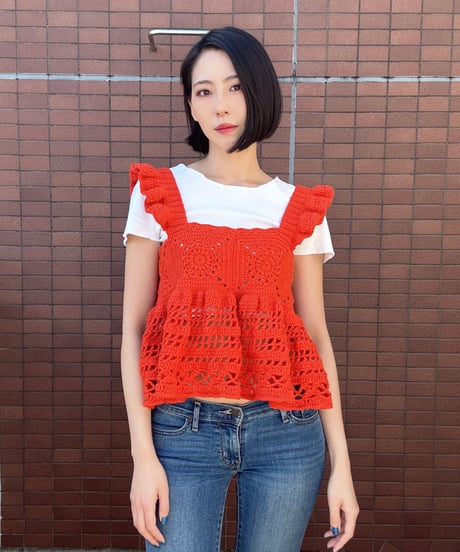 【Pattern】Ruffle Knit