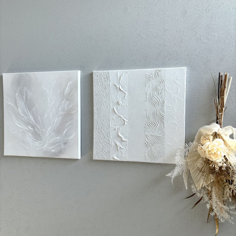 30cm×30cm テクスチャーアート キャンバス | ém